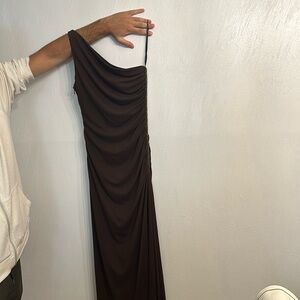 Laundry By Shelli Segal Brown Dress